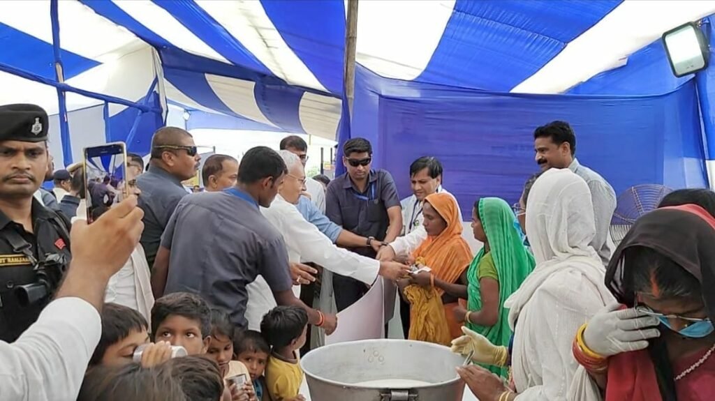 Flood in Darbhanga 2024: Nitish Kumar