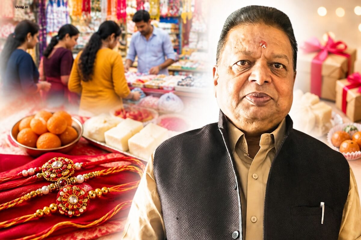 रक्षाबंधन पर बिहार में 300 करोड़ रुपये के कारोबार की संभावना, अशोक कुमार वर्मा ने की स्वदेशी राखियों की खरीद की अपील