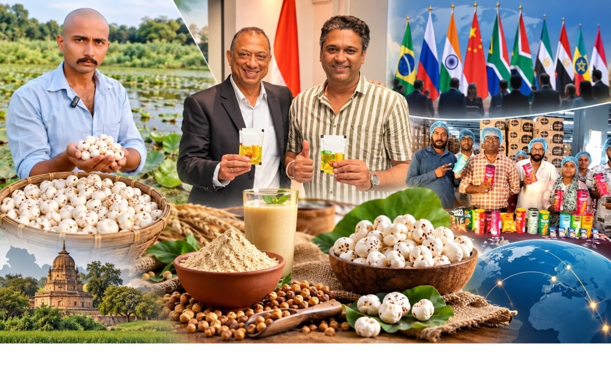 BRICS 2026 में बिहार का सत्तू-मखाना, ग्लोबल मंच पर चमका ‘ब्रांड बिहार’, क्या बोले व्यापारी-किसान?