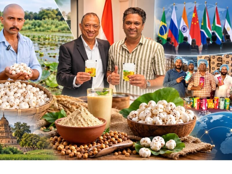 BRICS 2026 में बिहार का सत्तू-मखाना, ग्लोबल मंच पर चमका ‘ब्रांड बिहार’, क्या बोले व्यापारी-किसान?